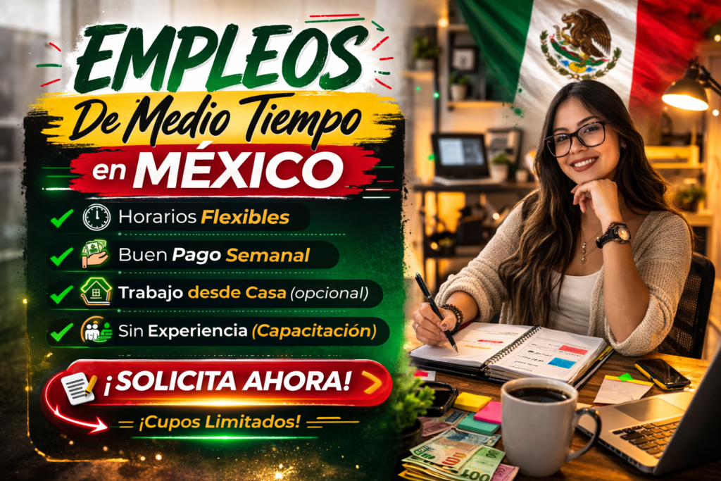empleos de medio tiempo