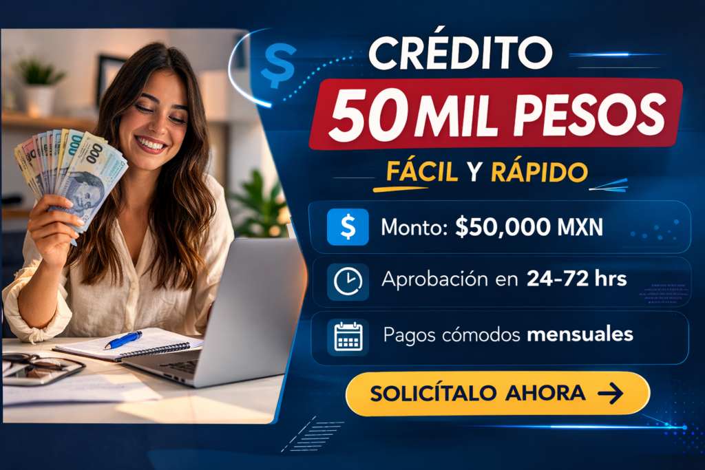 crédito 50 mil pesos