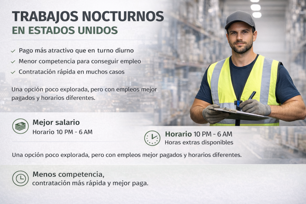 trabajos nocturnos