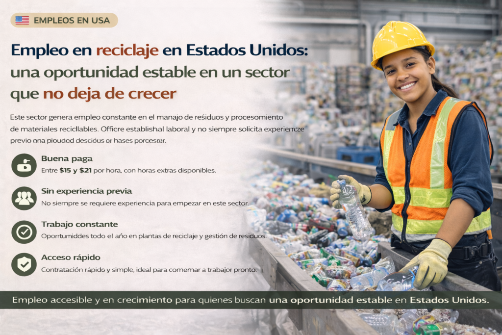 empleo en reciclaje