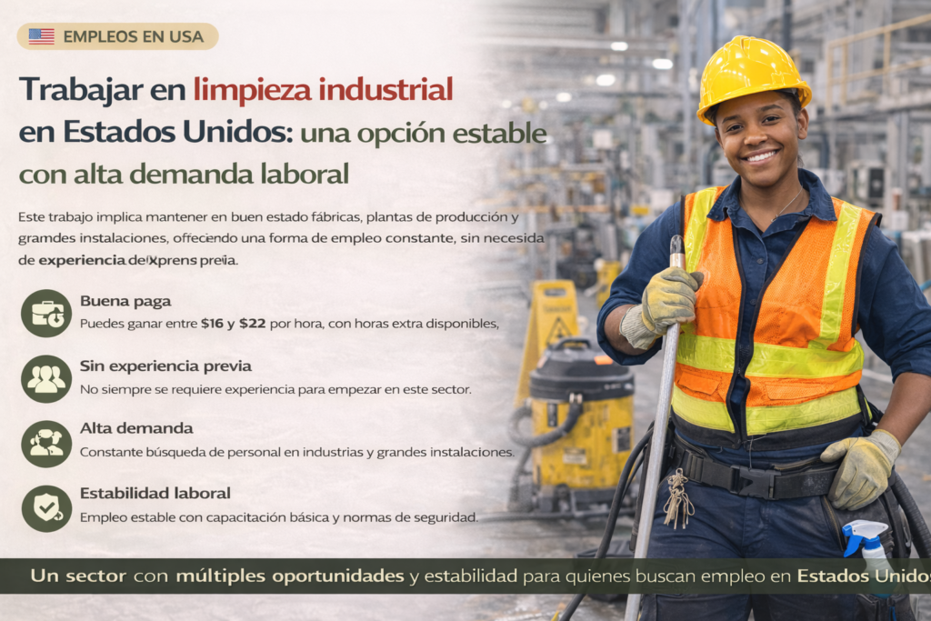 trabajos limpieza industrial