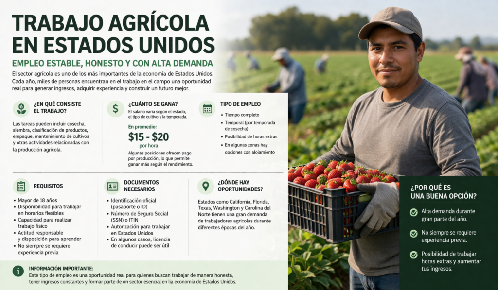 trabajo agrícola