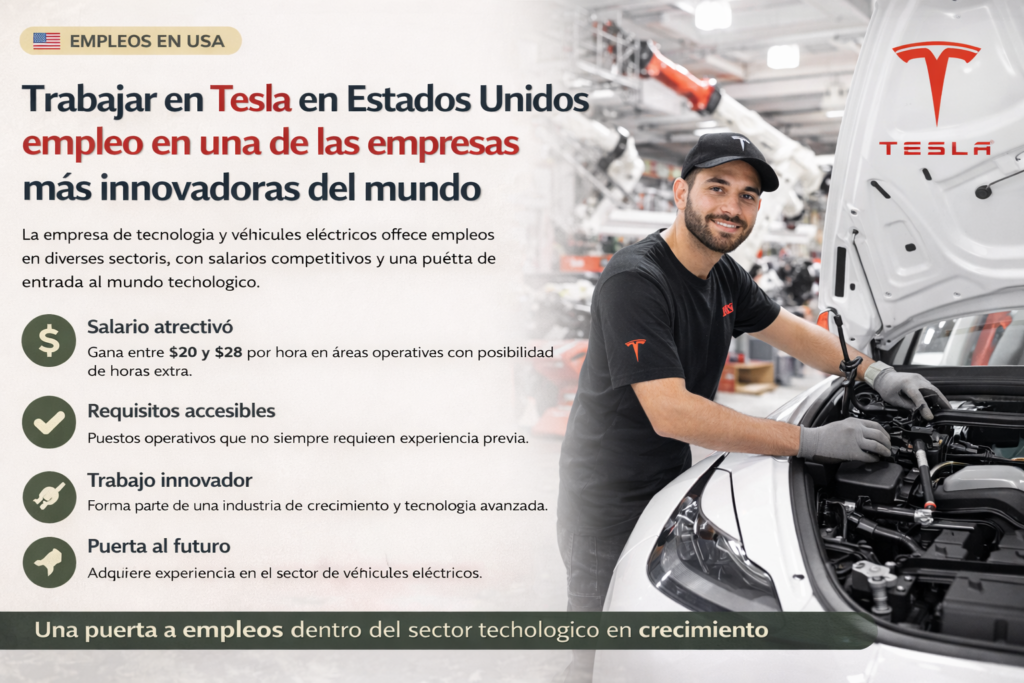 trabajar en Tesla